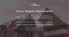 Desktop Screenshot of oltaszynpark.pl