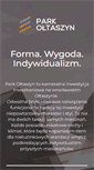 Mobile Screenshot of oltaszynpark.pl